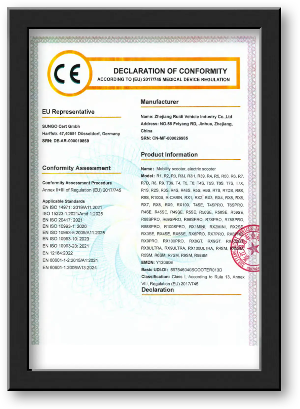 Certification (1)