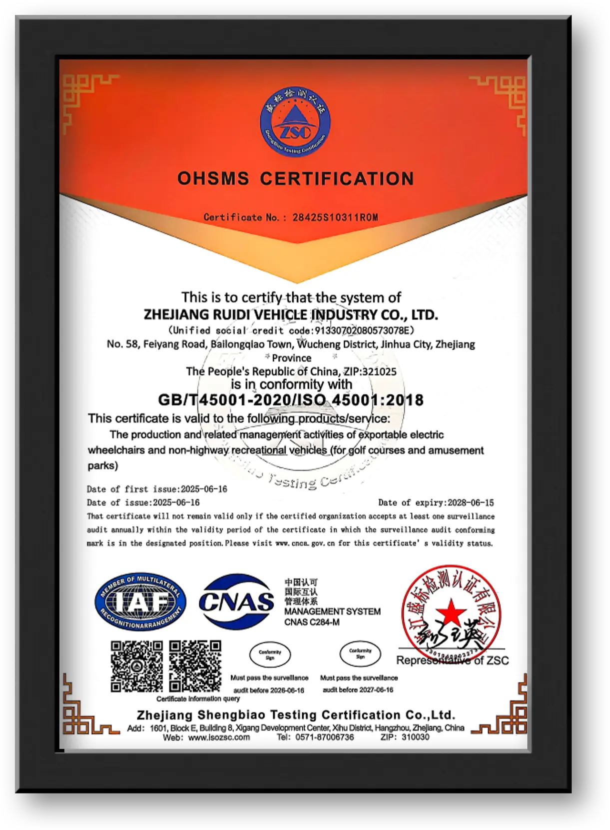 Certification (2)